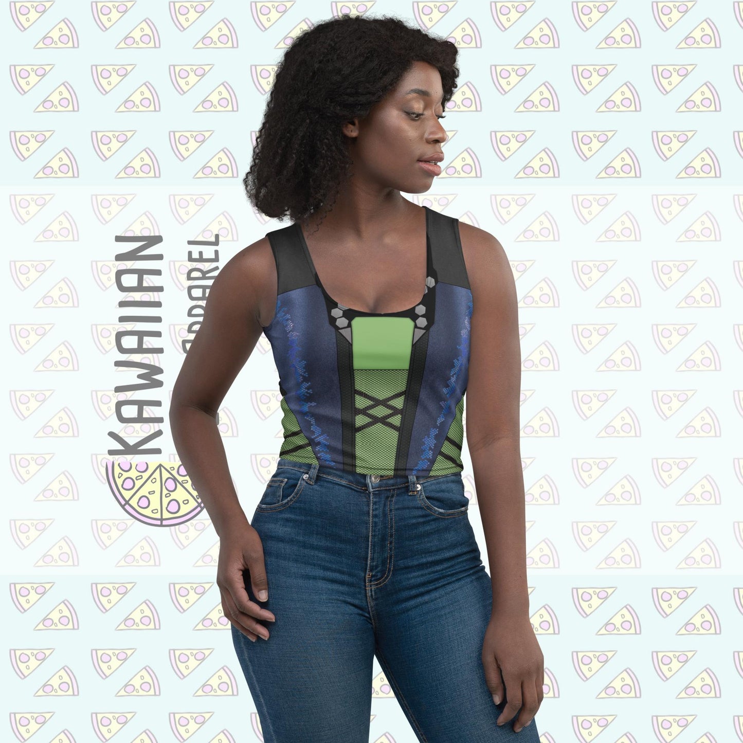 RUSH ORDER: Gamora Inspired Crop Top