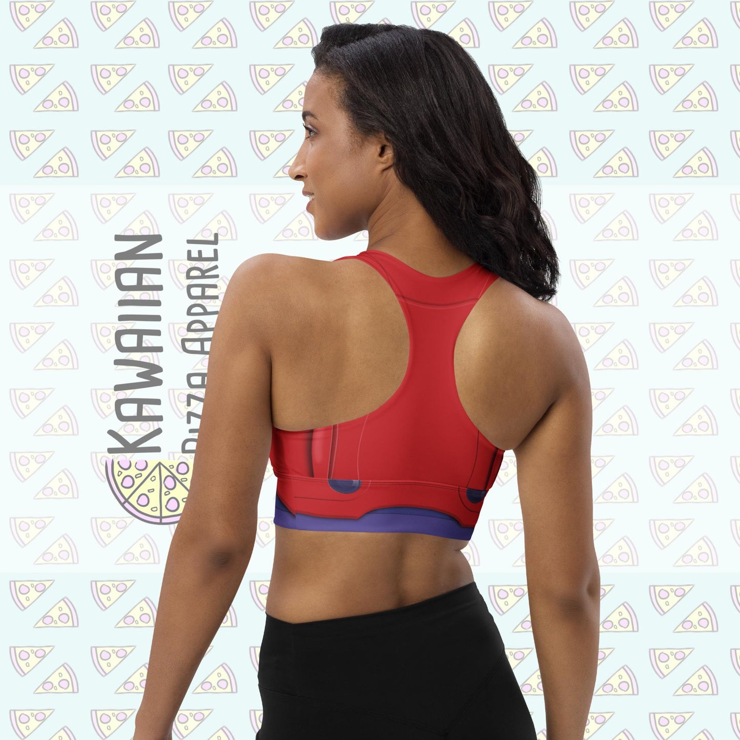 RUSH ORDER: Super Healthcare Companion Inspired Recycled Longline Sports Bra