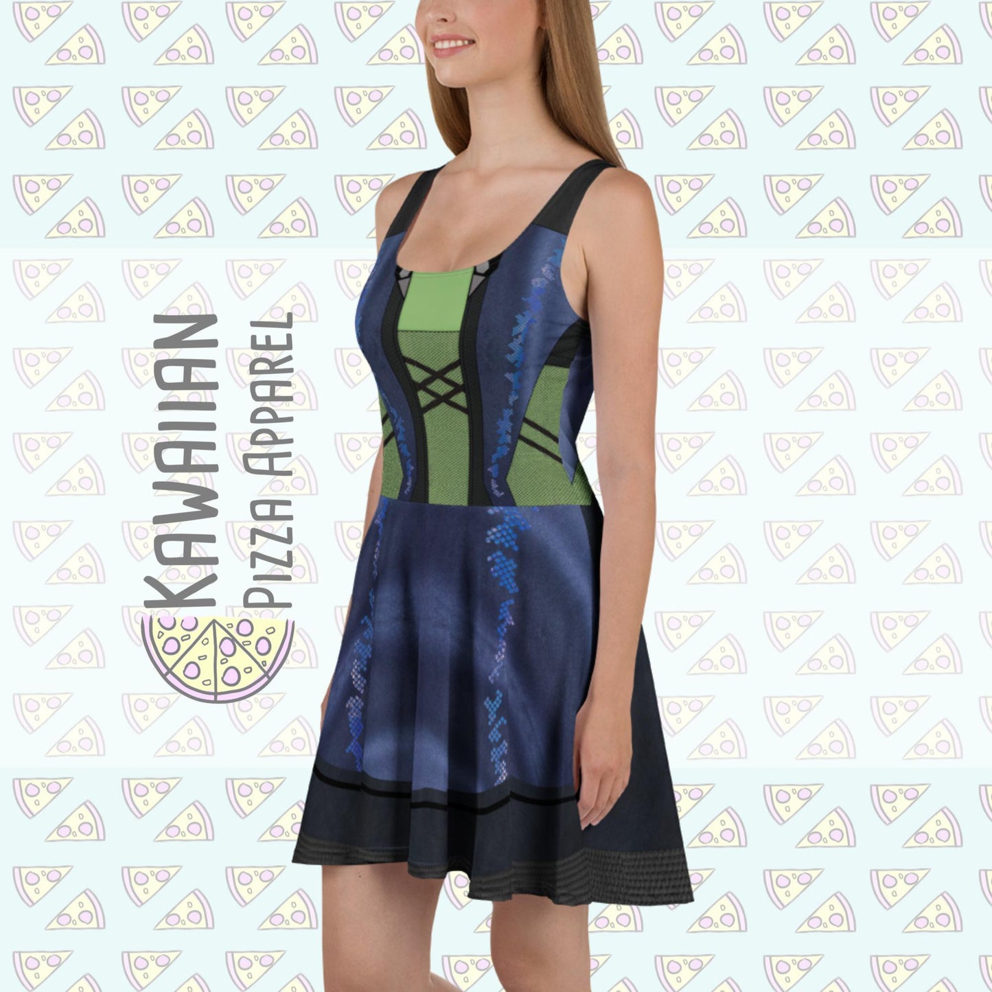 RUSH ORDER: Gamora Inspired Skater Dress