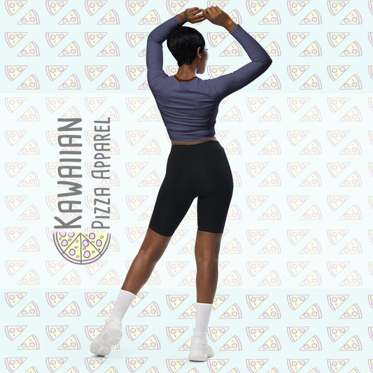 RUSH ORDER: Hercules Inspired Recycled long-sleeve crop top
