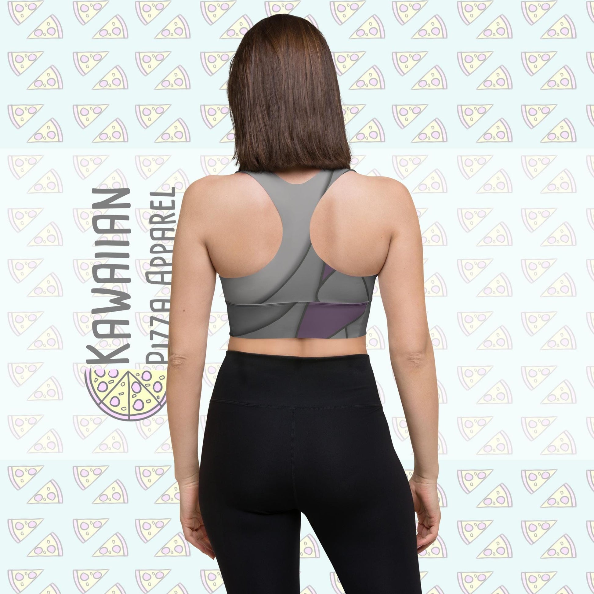 RUSH ORDER: Hades Inspired Recycled Longline Sports Bra