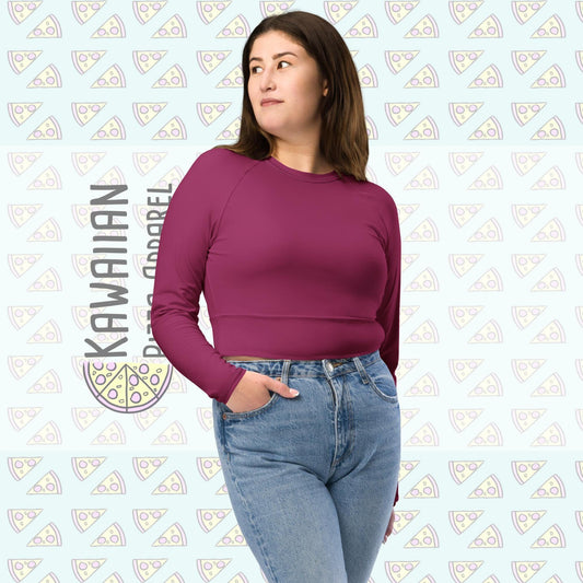 RUSH ORDER: Pain Inspired Recycled long-sleeve crop top