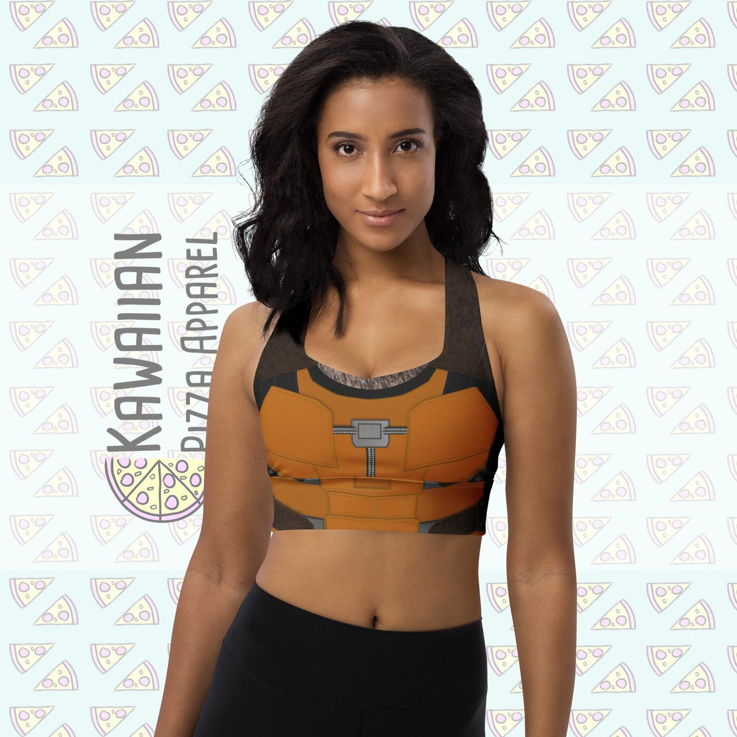 RUSH ORDER: Rocket Inspired Recycled Longline Sports Bra