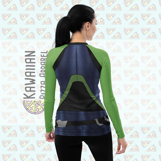 RUSH ORDER: Women's Gamora Inspired ATHLETIC Long Sleeve