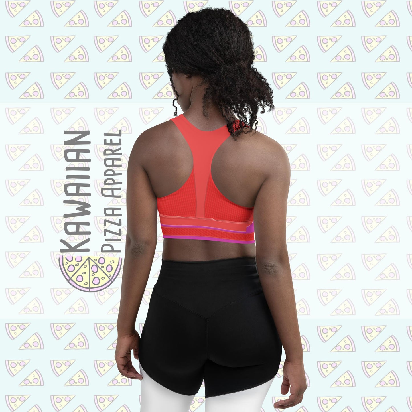 RUSH ORDER: Honey Lemon Inspired Recycled Longline Sports Bra