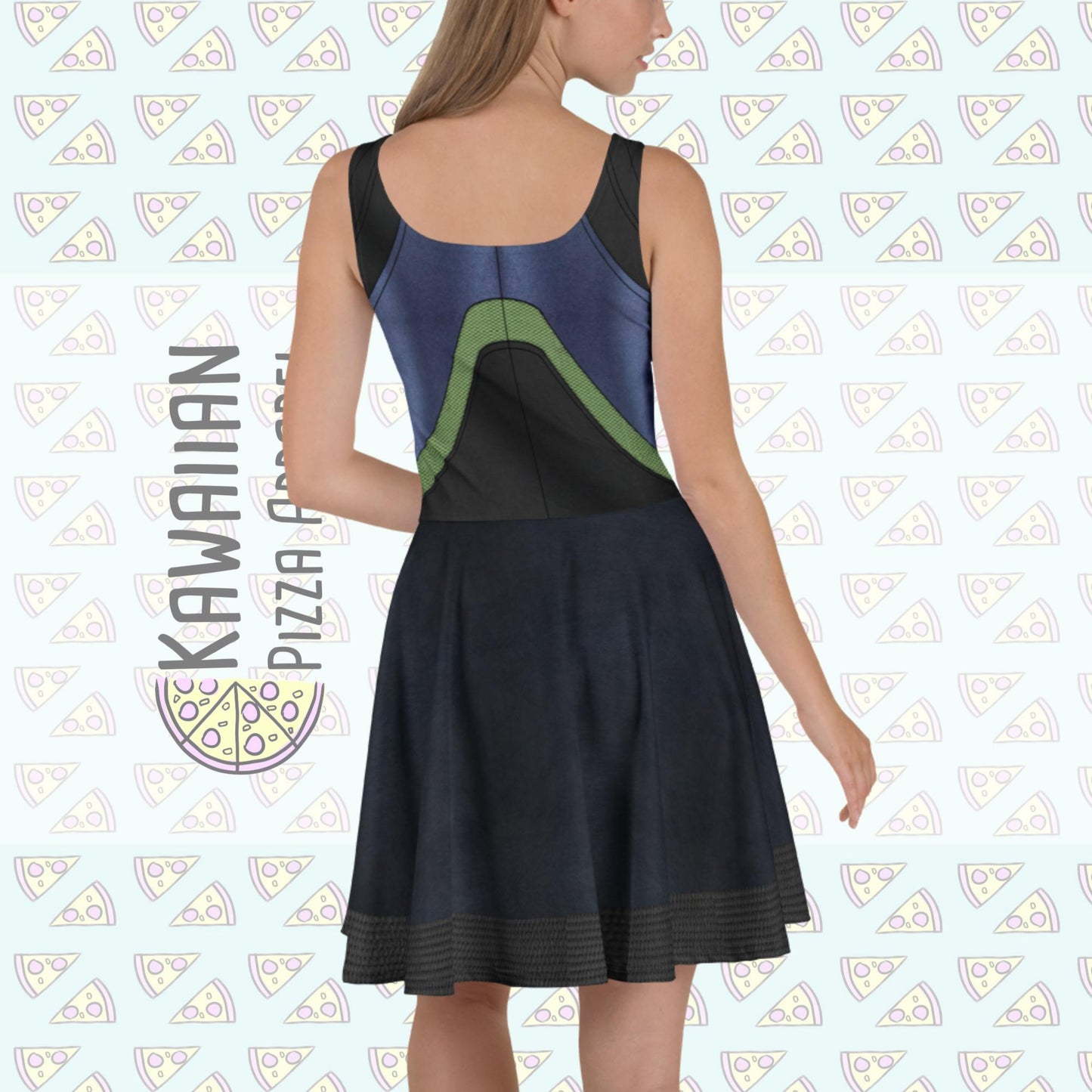 RUSH ORDER: Gamora Inspired Skater Dress