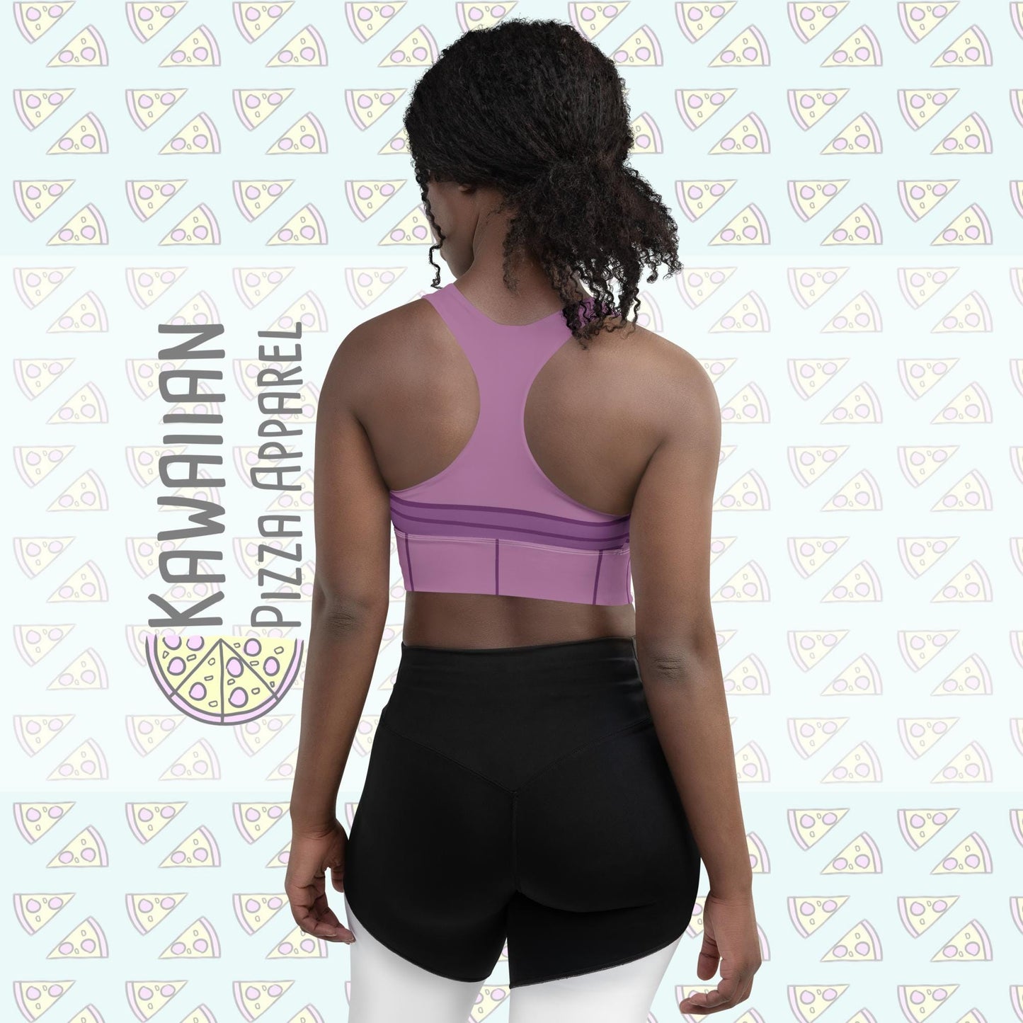 RUSH ORDER: Megara Inspired Recycled Longline Sports Bra