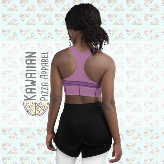 RUSH ORDER: Megara Inspired Recycled Longline Sports Bra