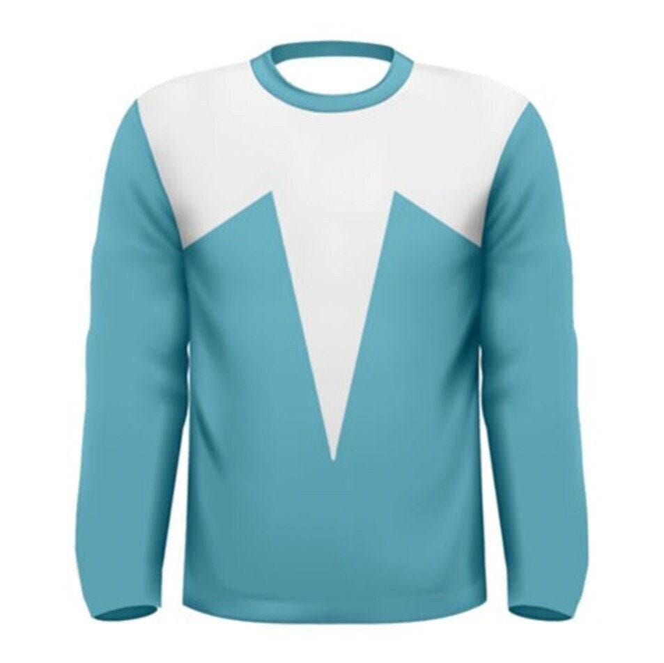 Men's Frozone Inspired Long Sleeve Shirt