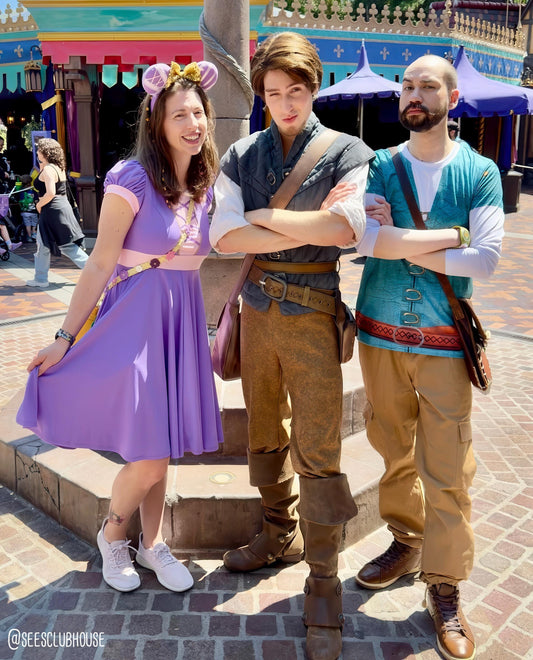 Men's Flynn Rider Inspired Long Sleeve Shirt