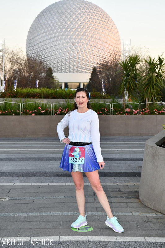 Women's Elsa Elements Inspired Long Sleeve V-Neck Shirt