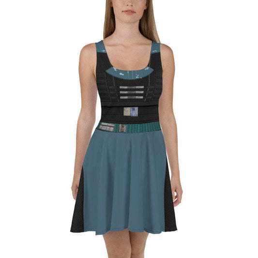 Cara Dune Inspired Skater Dress