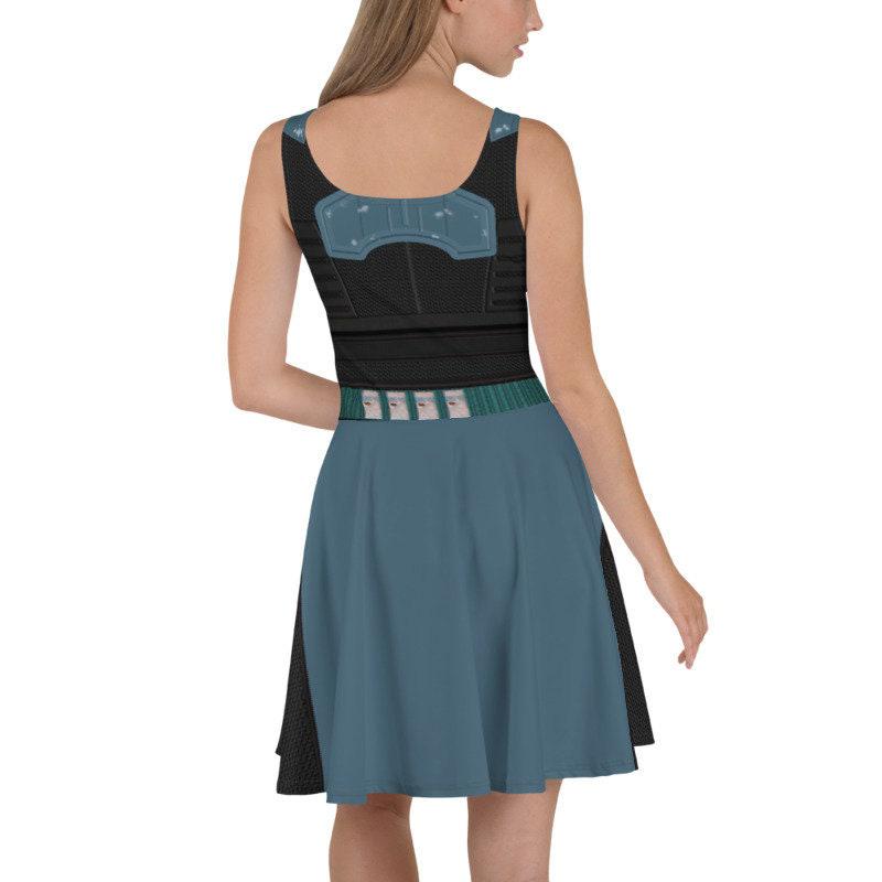 Cara Dune Inspired Skater Dress