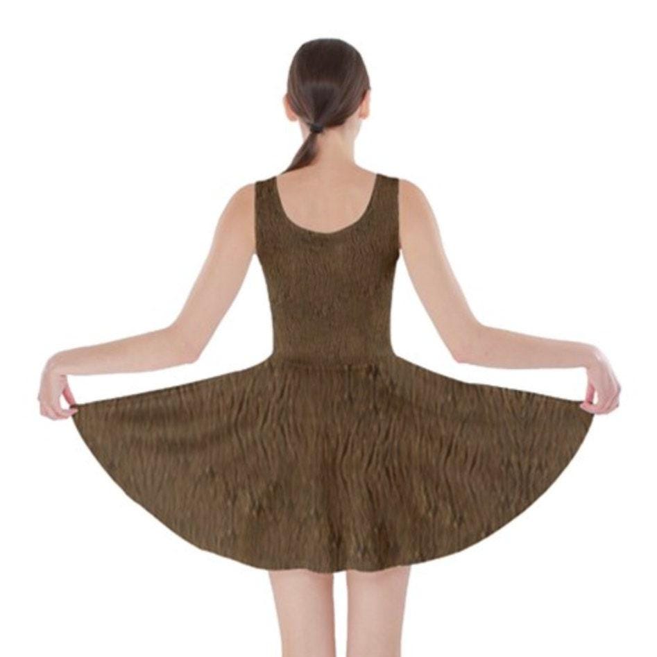 Ewok Inspired Skater Dress