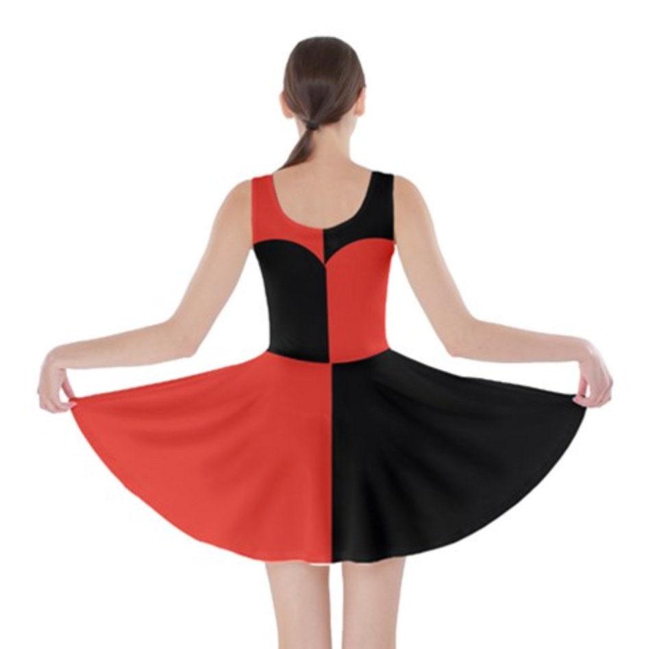 Queen of Hearts Inspired Skater Dress