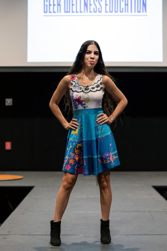 Mirabel Inspired Skater Dress