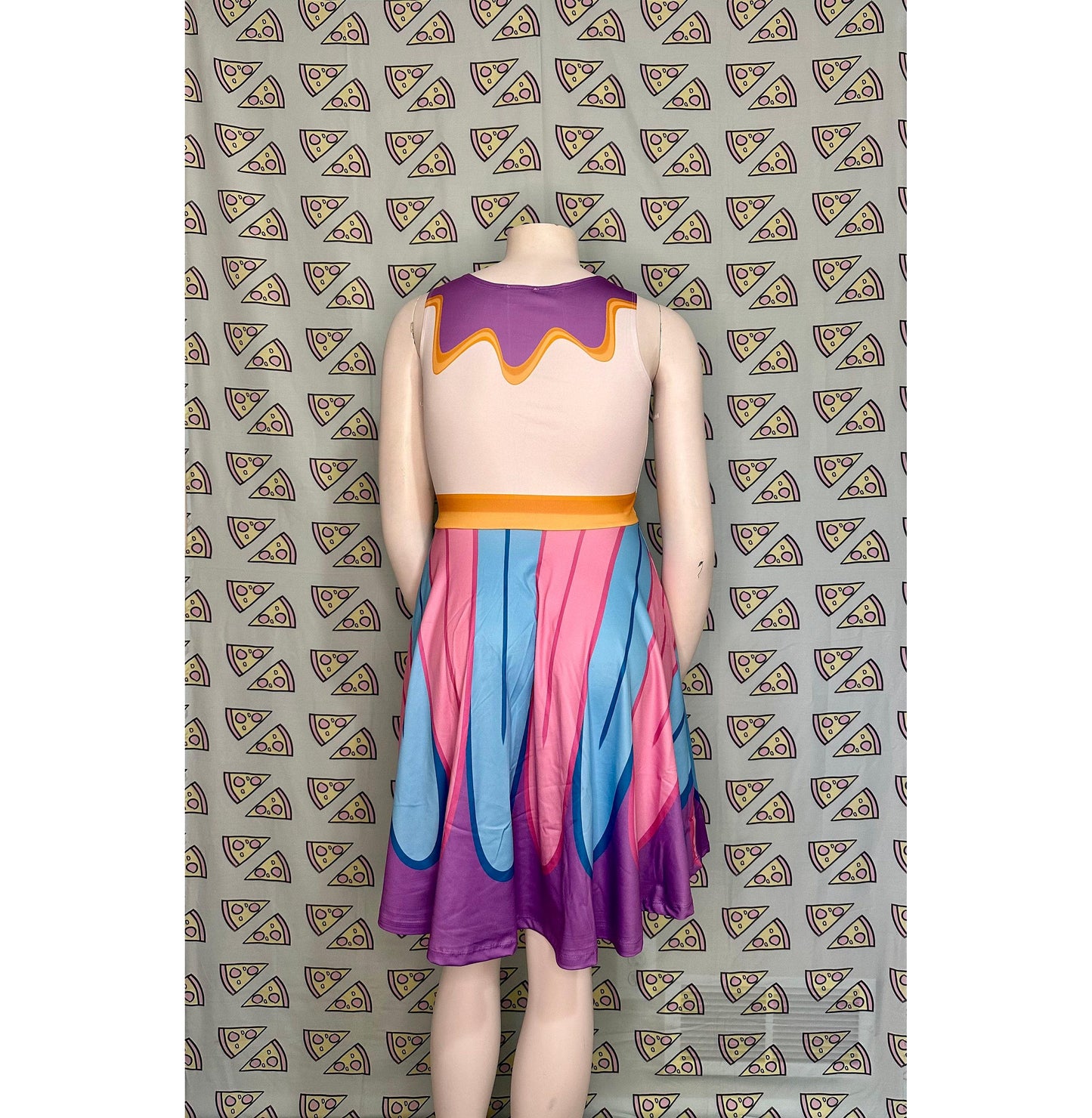 Mrs. Potts Inspired Skater Dress