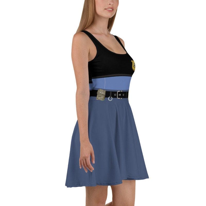 Judy Hopps Inspired Skater Dress