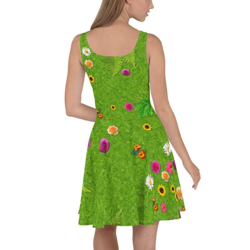 Te Fiti Inspired Skater Dress
