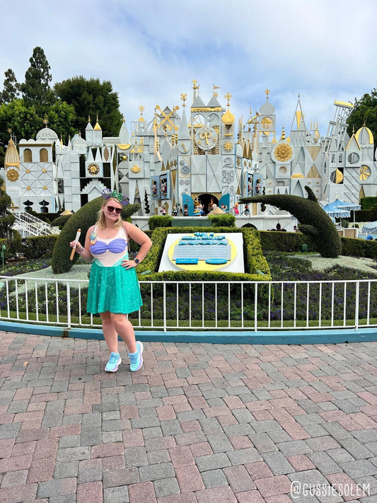 Ariel Inspired Skater Dress