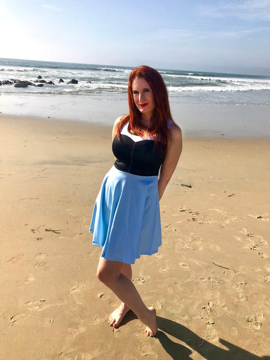 Ariel Inspired Skater Dress