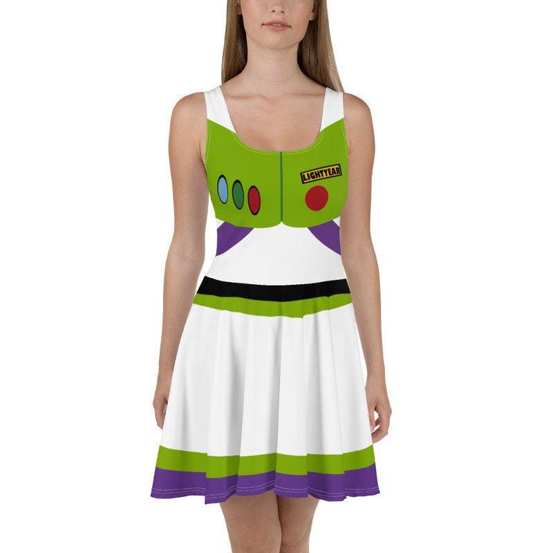 Buzz Lightyear Inspired Skater Dress