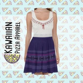 Luisa Inspired Skater Dress