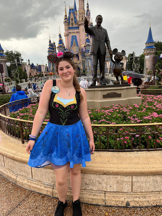 Anna Inspired Skater Dress