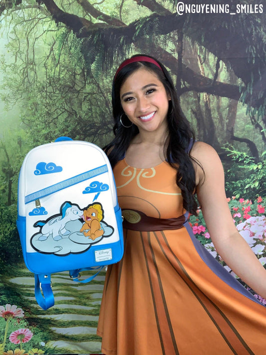 Hercules Inspired Skater Dress