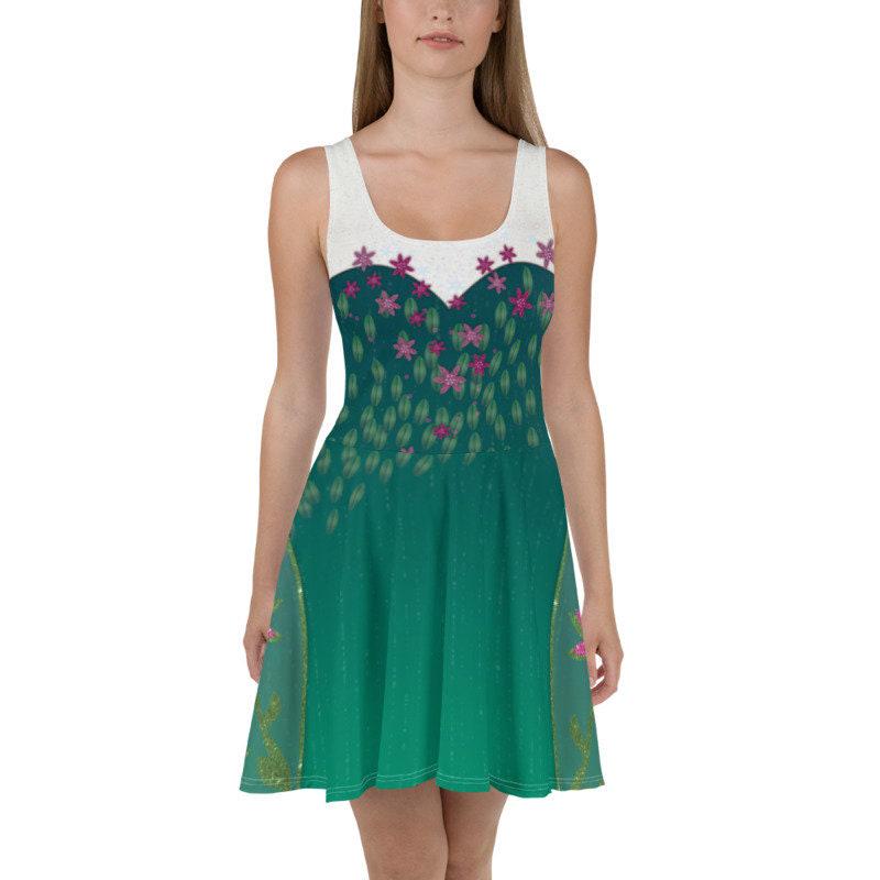Elsa Fever Inspired Skater Dress