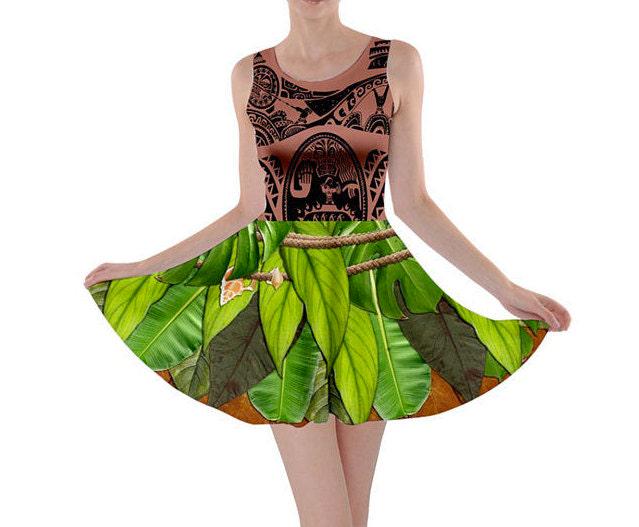 Maui Inspired Skater Dress