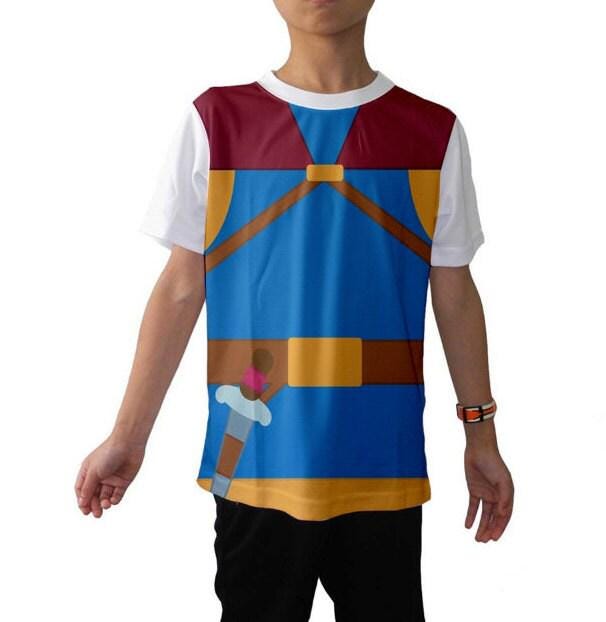 Kid's Snow White Prince Inspired Shirt