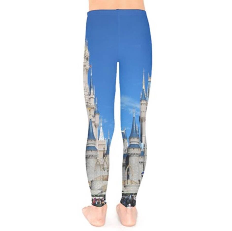 Baby / Kid's Cinderella Castle Inspired Leggings