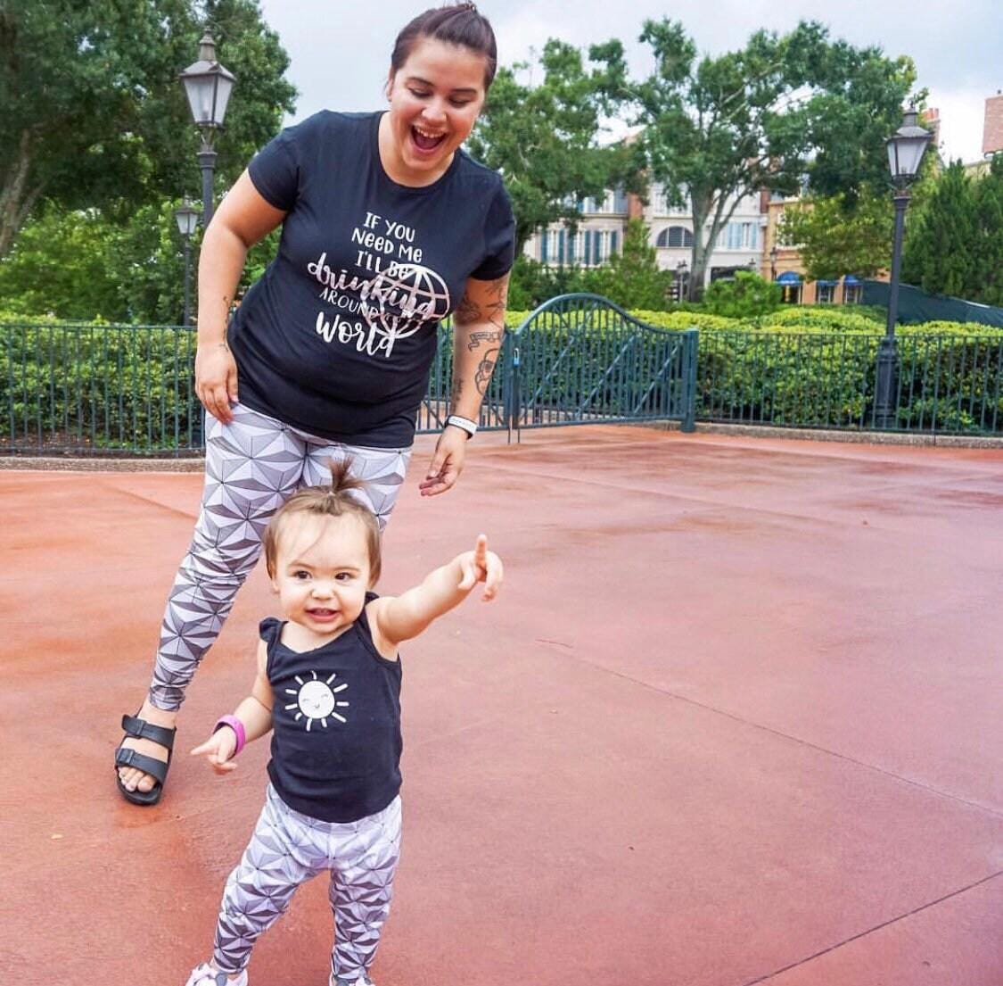 Baby / Kid's Spaceship Earth Epcot Inspired Leggings