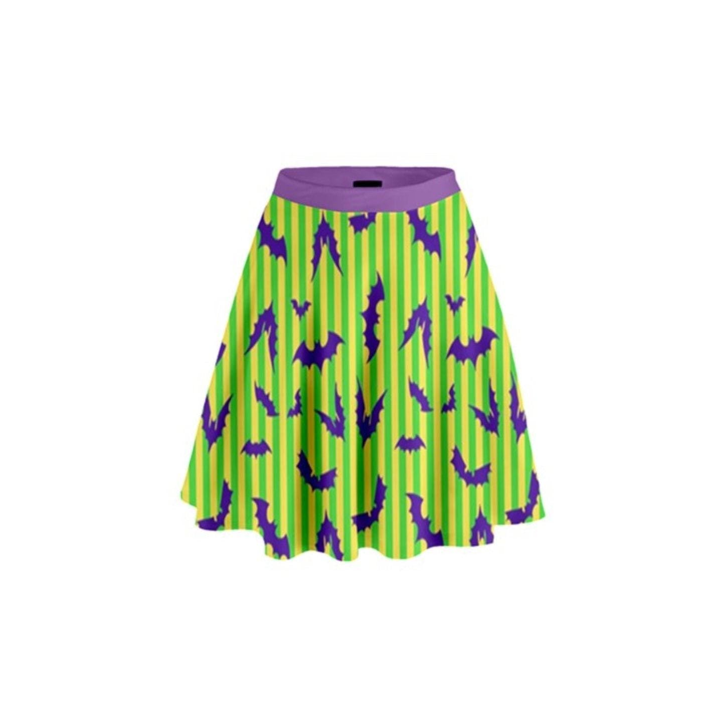 Mickey's Not So Scary Halloween Cast Member Inspired High Waisted Skirt