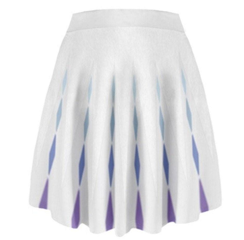 Elsa Elements Inspired High Waisted Skirt
