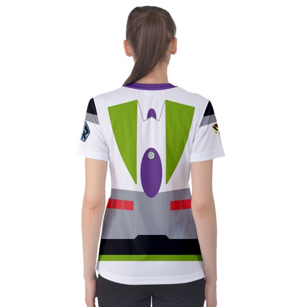 Women's Buzz Lightyear Inspired Short Sleeve Shirt