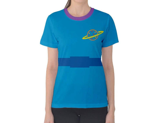Women's Alien Inspired Short Sleeve Shirt