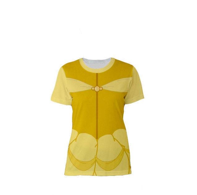 Women's Belle Inspired Short Sleeve Shirt