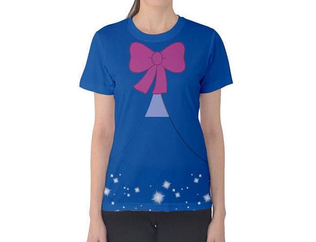 Women's Fairy Godmother Cinderella Inspired Short Sleeve Shirt