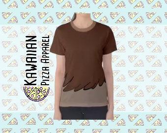 Women's Fifi Feather Duster Inspired Short Sleeve Shirt