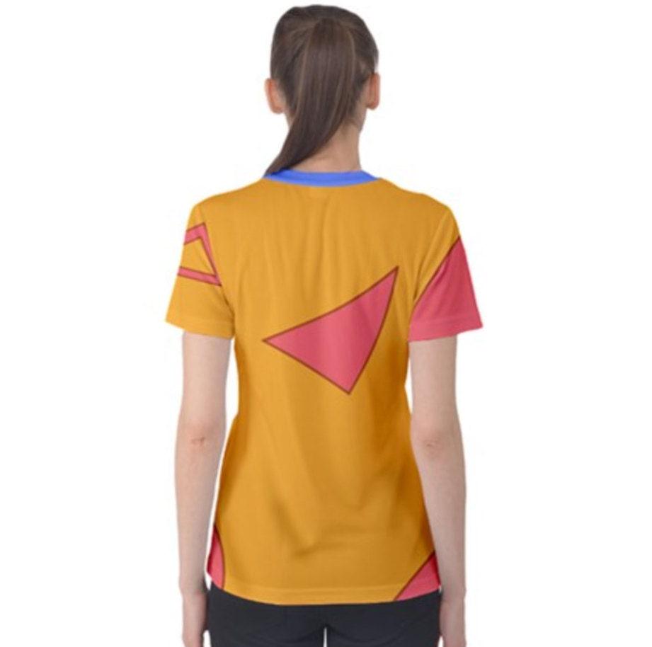 Women's Vacation Genie Inspired ATHLETIC Short Sleeve Shirt
