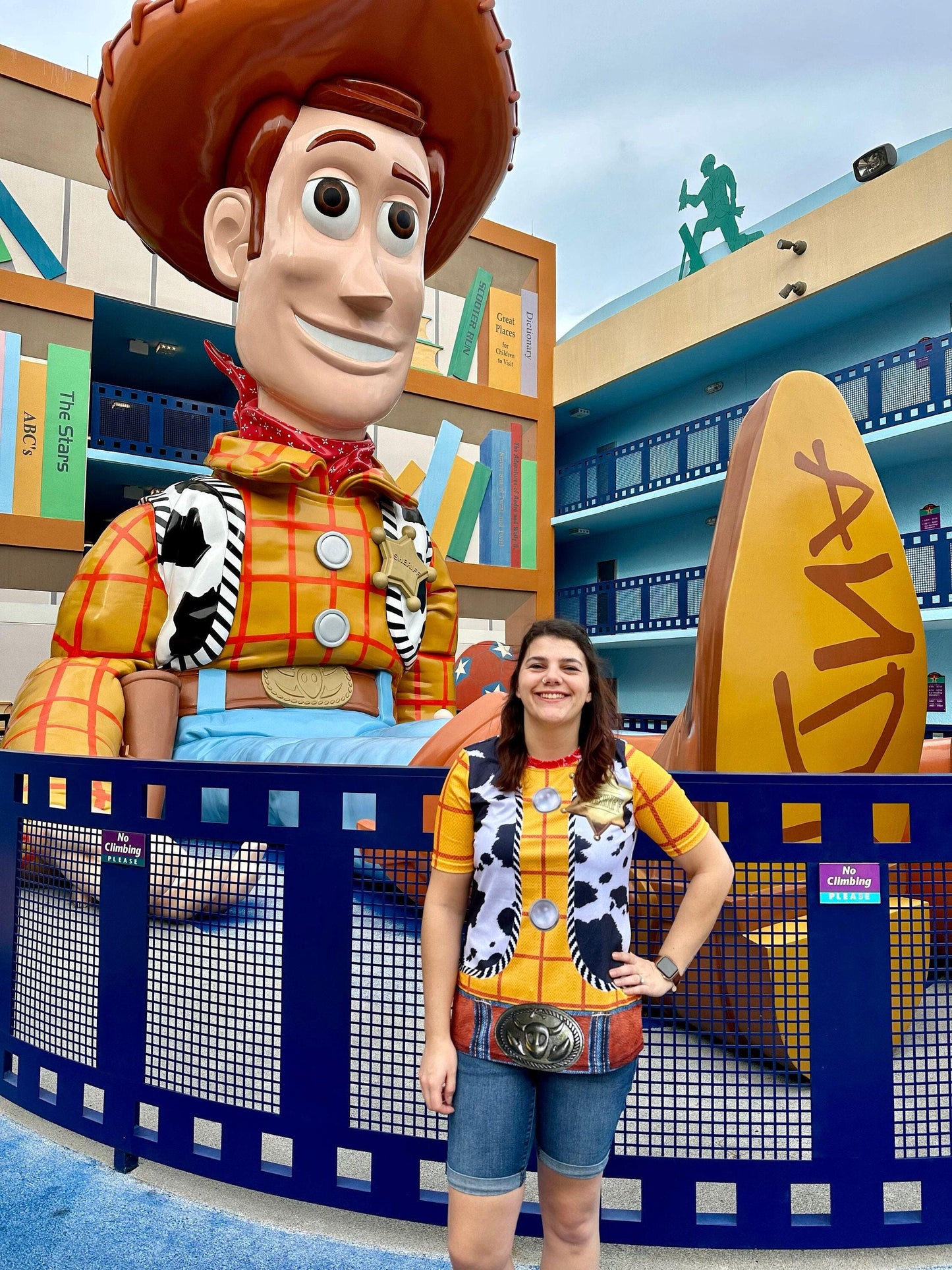 Women's Woody Inspired ATHLETIC Short Sleeve Shirt