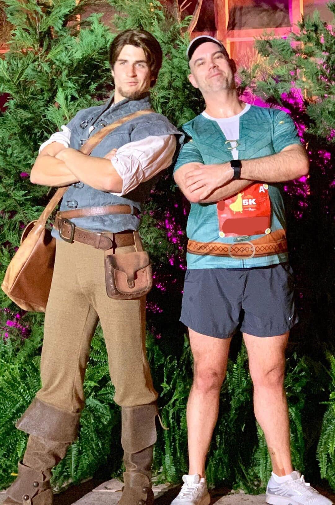 Men's Flynn Rider Inspired ATHLETIC Short Sleeve Shirt