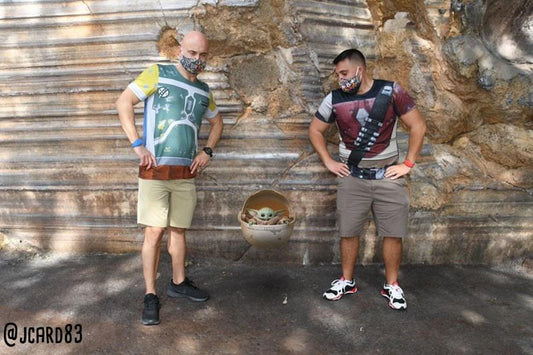 Men's Boba Fett Inspired ATHLETIC Short Sleeve Shirt