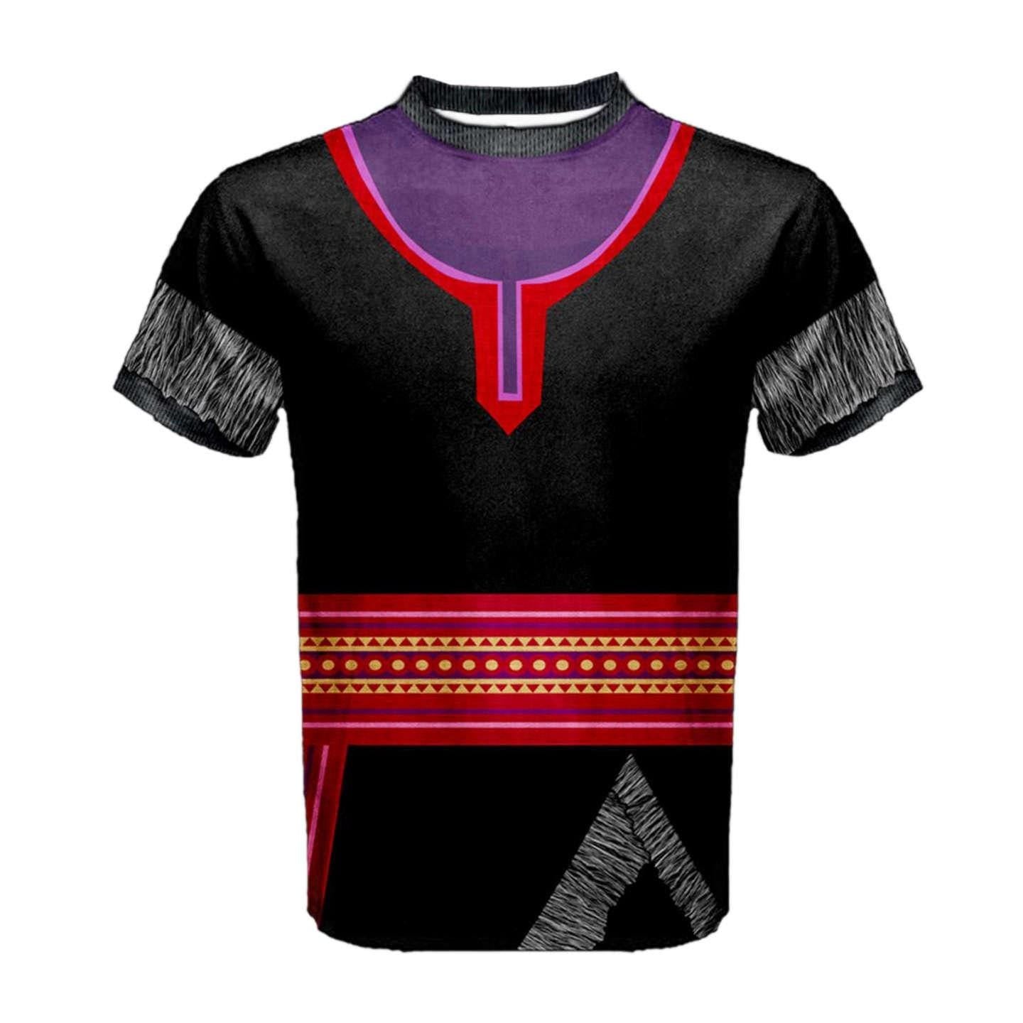 Men's Kristoff Inspired ATHLETIC Short Sleeve Shirt