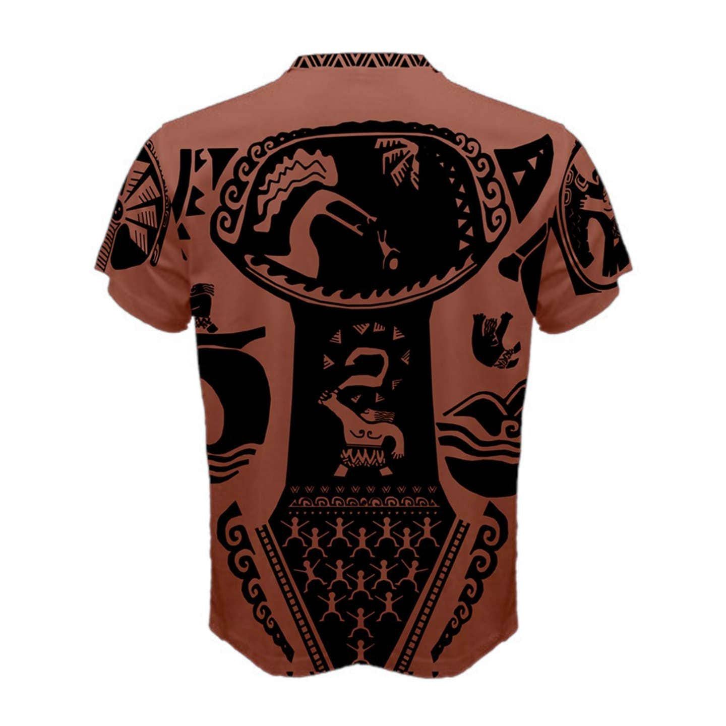 Men's Maui Inspired ATHLETIC Short Sleeve Shirt