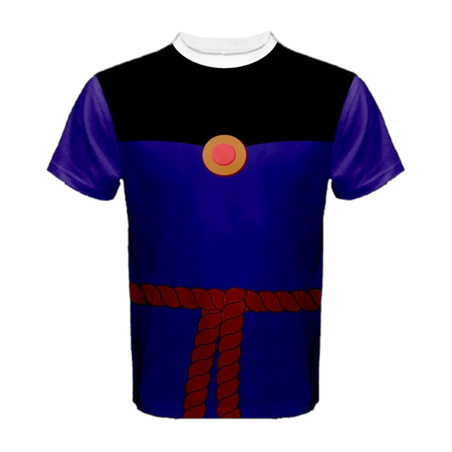 Men's Evil Queen Snow White and the Seven Dwarfs Inspired ATHLETIC Short Sleeve Shirt