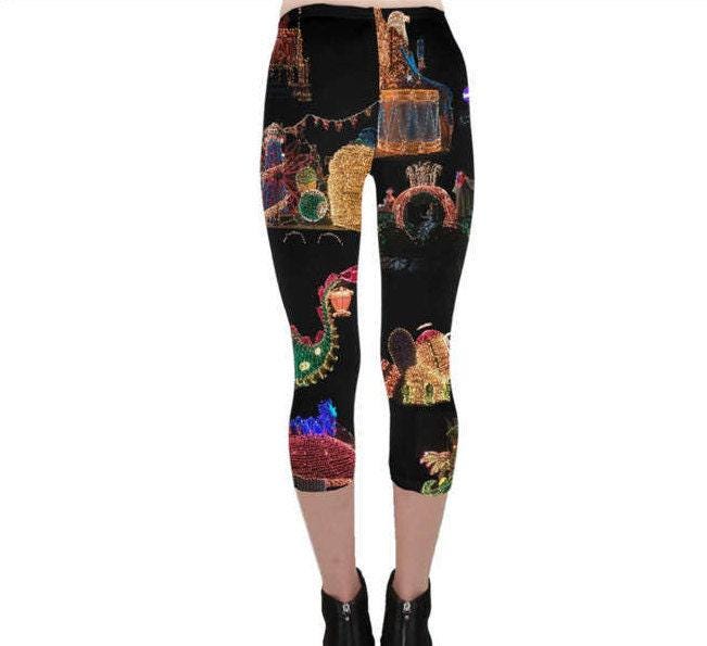 Main Street Electrical Parade Inspired Capri Leggings