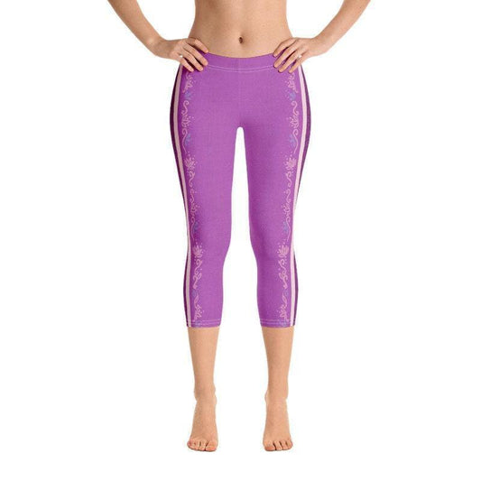 Rapunzel Inspired Capri Leggings